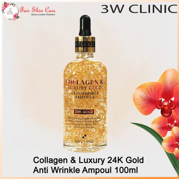 Collagen & Luxury 24K Gold Anti Wrinkle Ampoul 100ml