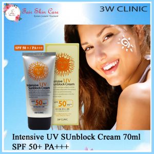 3w Clinic Intensive UV Sunblock Cream