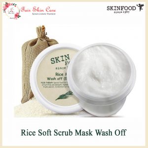 Rice Soft Scrub Mask Wash Off
