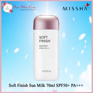 Soft Finish Sun Milk 70ml SPF50+ PA+++