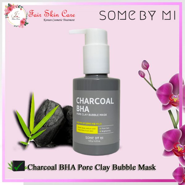 Charcoal BHA Pore Clay Bubble Mask