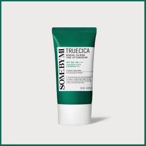 Truecica mineral calming tone up sun cream spf50+ pa++++