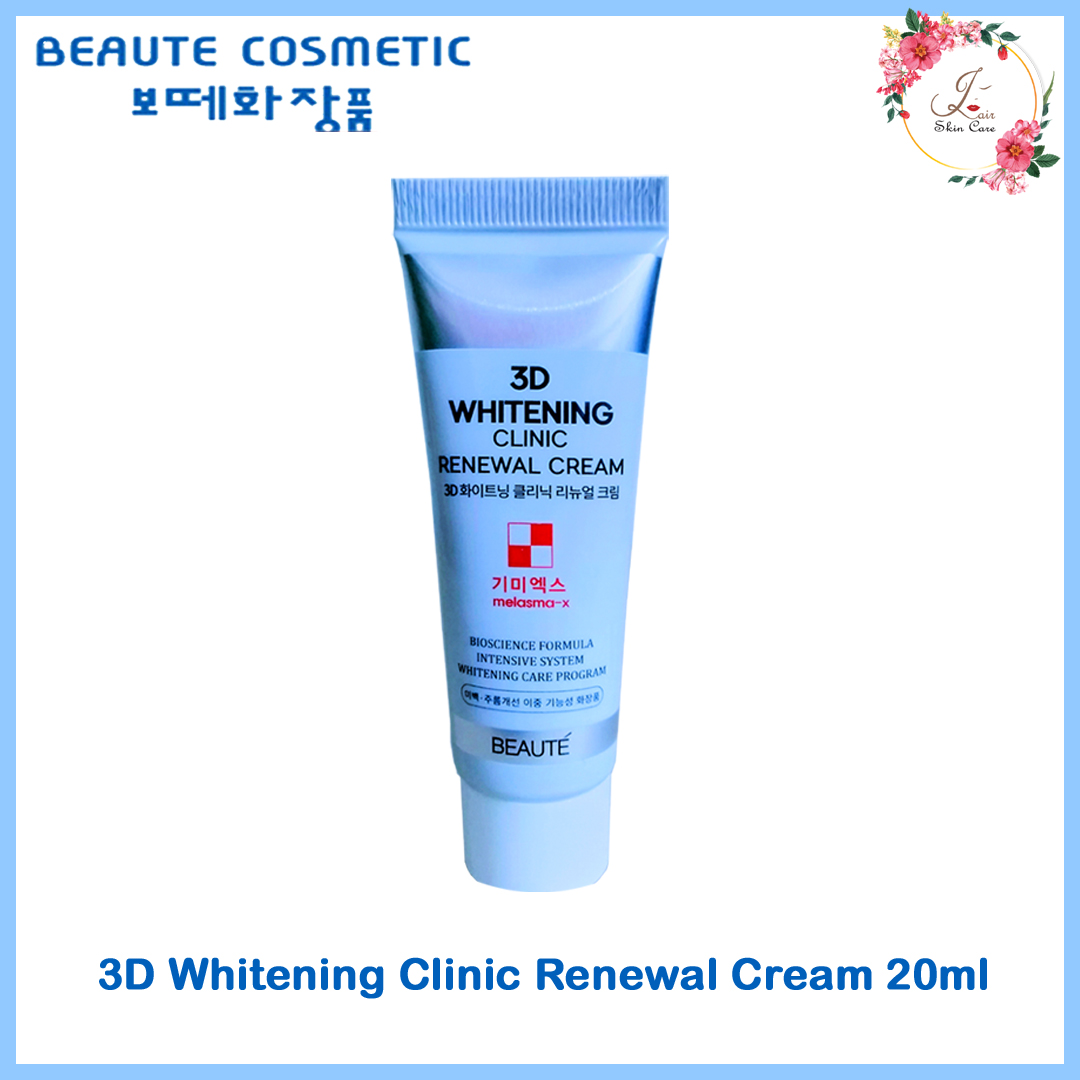 3D Whitening Clinic Renewal Cream 20ml