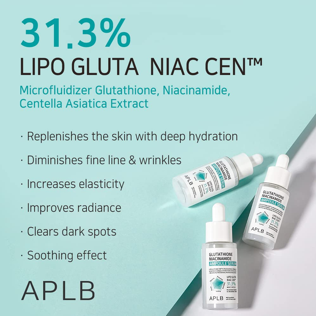 APLB_Glutathione Niacinamide Ampoule Serum 40ml