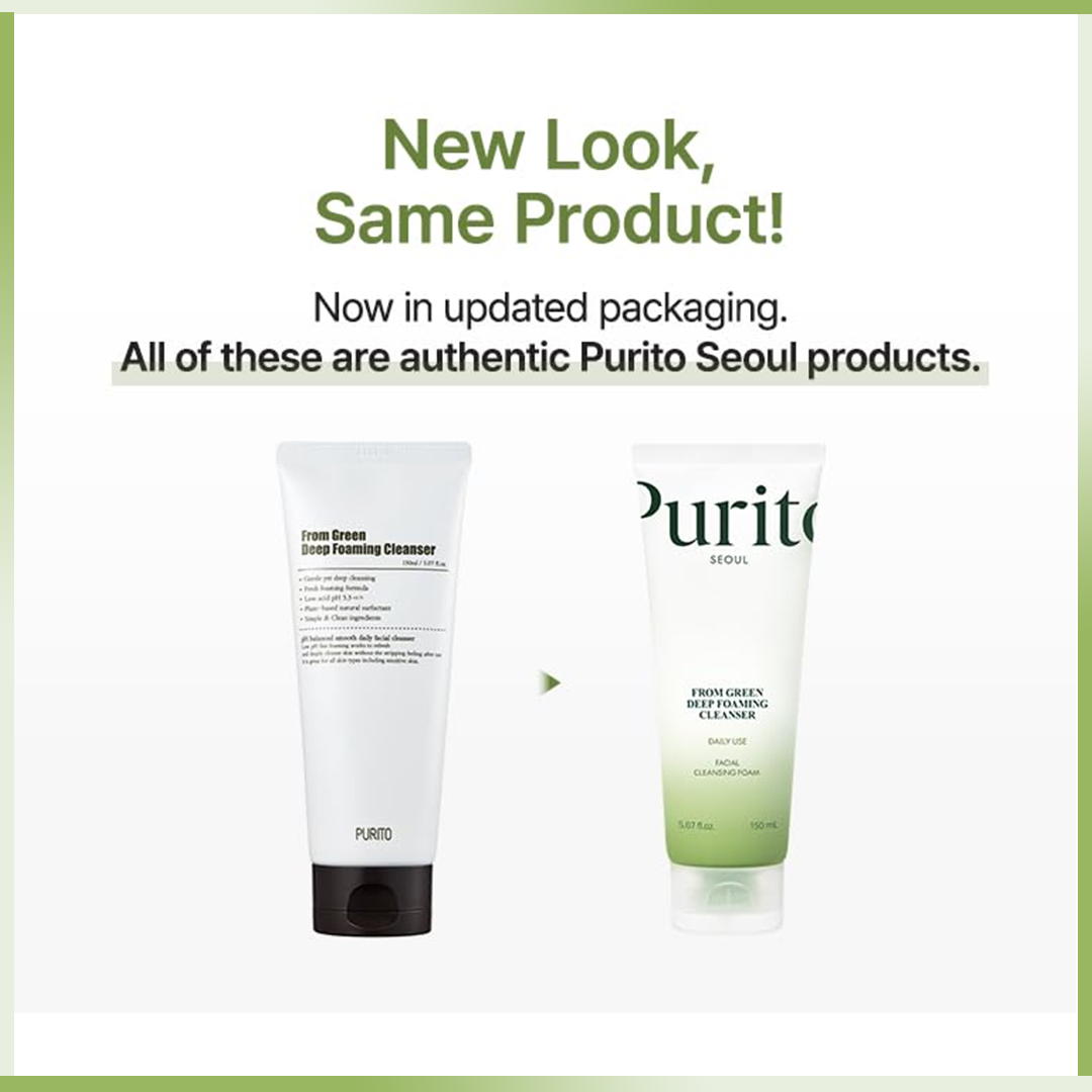 Purito_From Green Deep Foam Cleanser